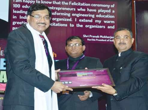 Edupreneurs Award by Mr. Susheel Kumar Singh (Member Parliament)
