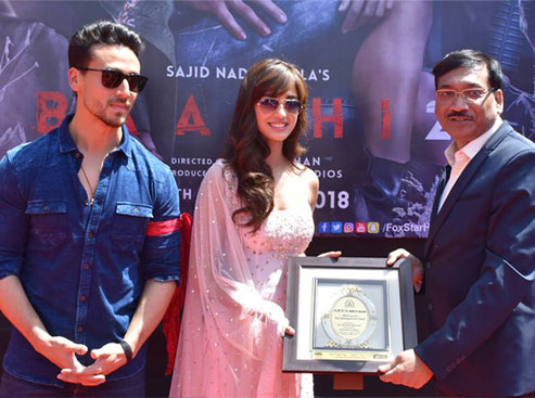 With Celebrity Disha Patani