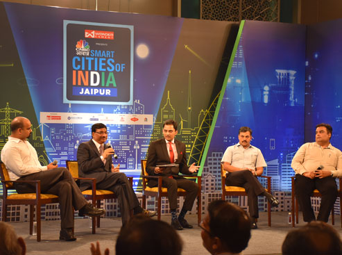 Dr. Arvind Agarwal at the CNBC Awaaz Smart Cities of India-Jaipur
