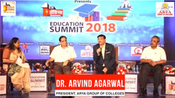 Dr. Arvind Agarwal at Education Summit 2018